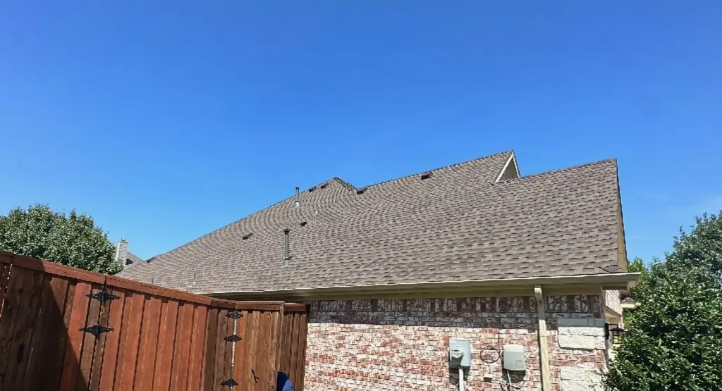 Completed roof replacement project in Wahpeton